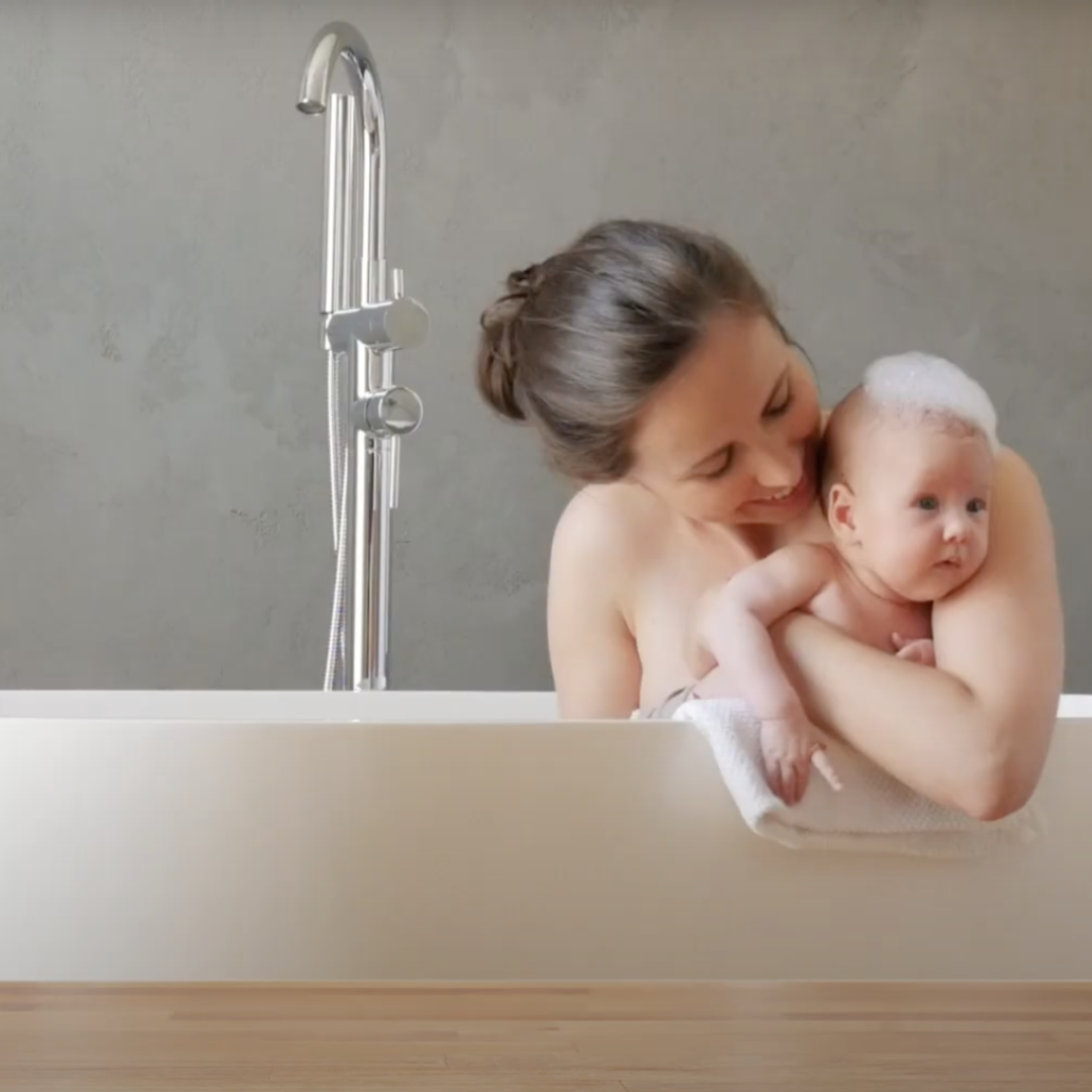 mamá y su bebé