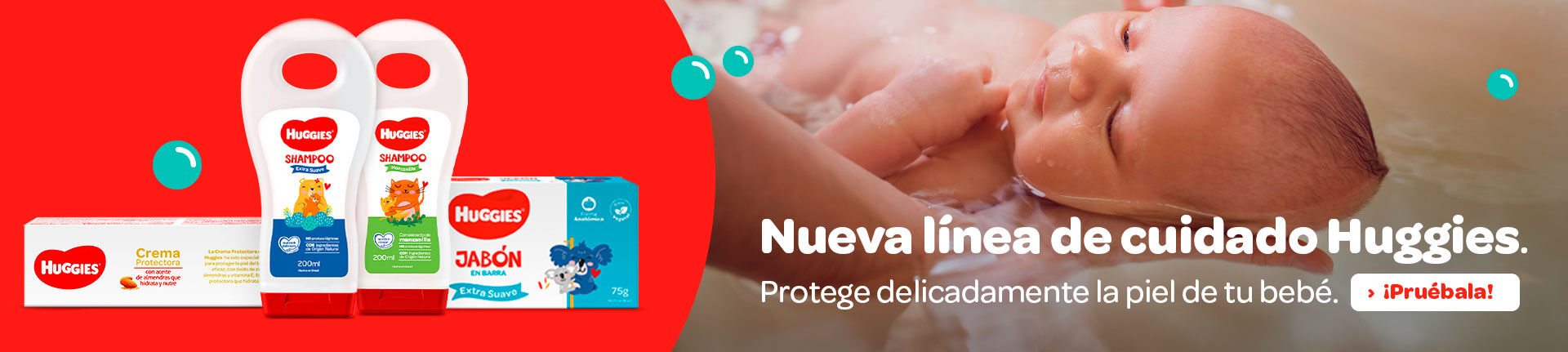Nueva línea de cuidado Huggies
