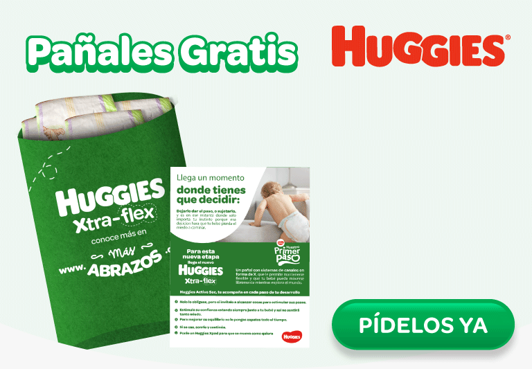 Pañales gratis Huggies