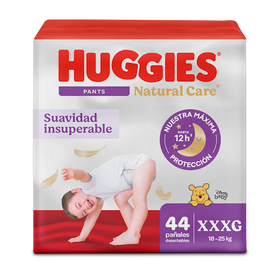 Pañales Huggies Natural Care Pants 6/XXXG 44U