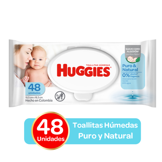 Toallas Húmedas Huggies Recién Nacido 48U