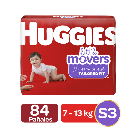 Pañales Huggies Little Movers (Tallas 3-4-5-6)