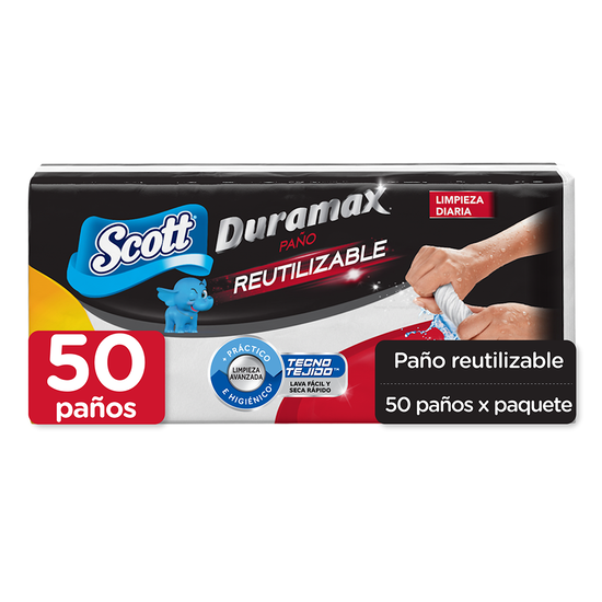 Toalla Reutilizable Scott Duramax 50U