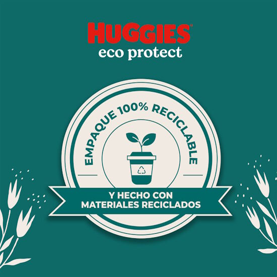 Pañales Huggies Eco Protect 3/G 50U