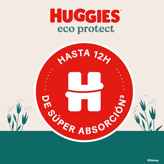Pañales Huggies Eco Protect 3/G 50U