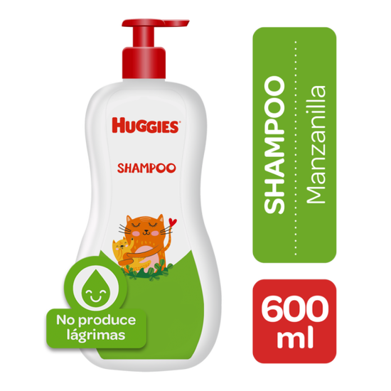 Shampoo Huggies Manzanilla 600ml