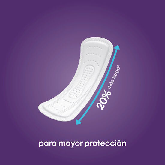 Protectores Kotex Puro y Natural Largos 120U