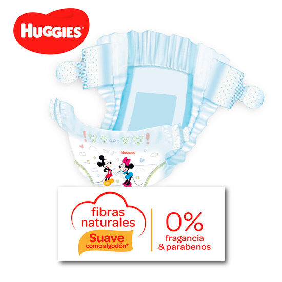 Pañales Huggies Natural Care (Tallas M-G-XG-XXG-XXXG)