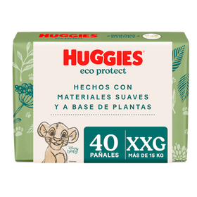 Pañales Huggies Eco Protect 5/XXG 40U