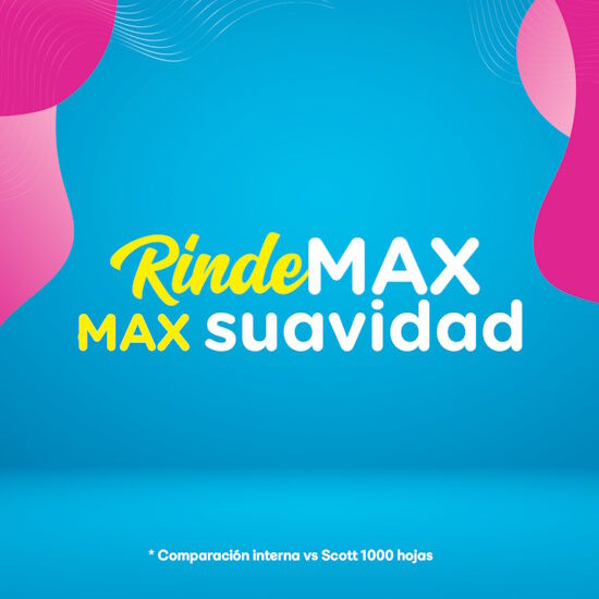 Papel Higiénico Scott Rindemax Doble Hoja 12R