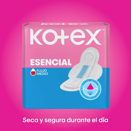 Toallas Femeninas Kotex Esencial Normal 8U