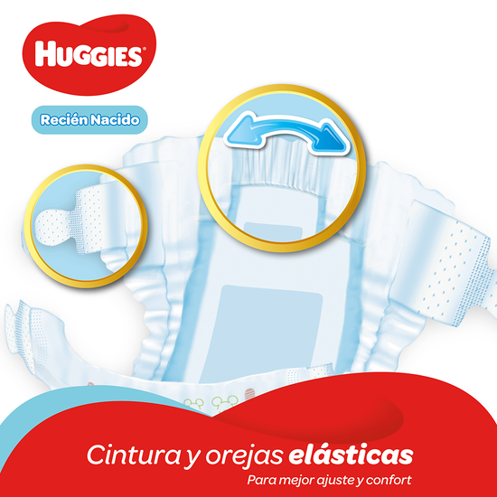 Pañales Huggies Natural Care Prematuro, 30uds