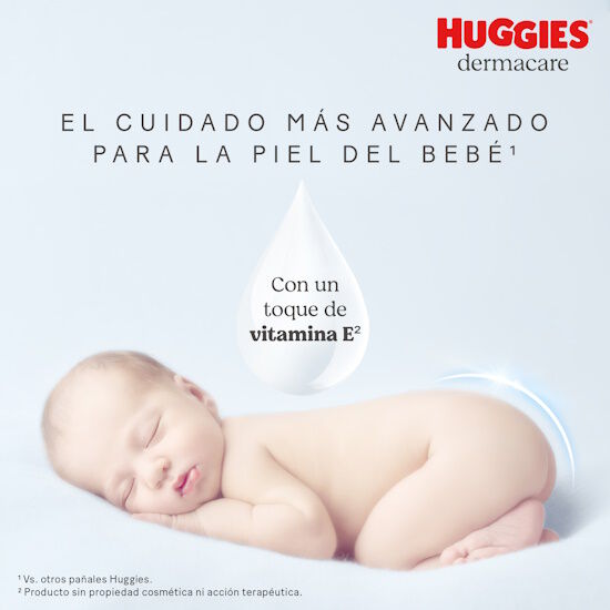 Pañales Huggies Dermacare 2/M 58U