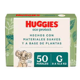 Pañales Huggies Eco Protect 3/G 50U