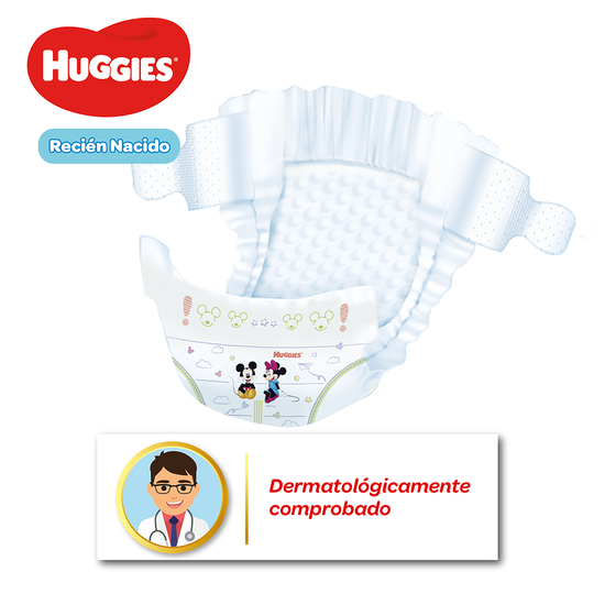Pañales Huggies Natural Care Prematuro, 30uds