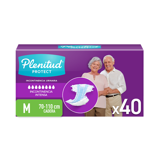 Pañales para Adulto Plenitud Protect M 40U
