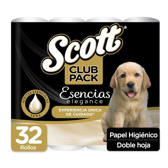 Papel Higiénico Scott Esencias Doble Hoja 32R